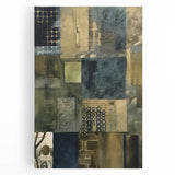 Abstract Rustic Wall Art - Textured Patterns for Farmhouse Decor