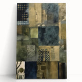 Abstract Rustic Wall Art - Textured Patterns for Farmhouse Decor