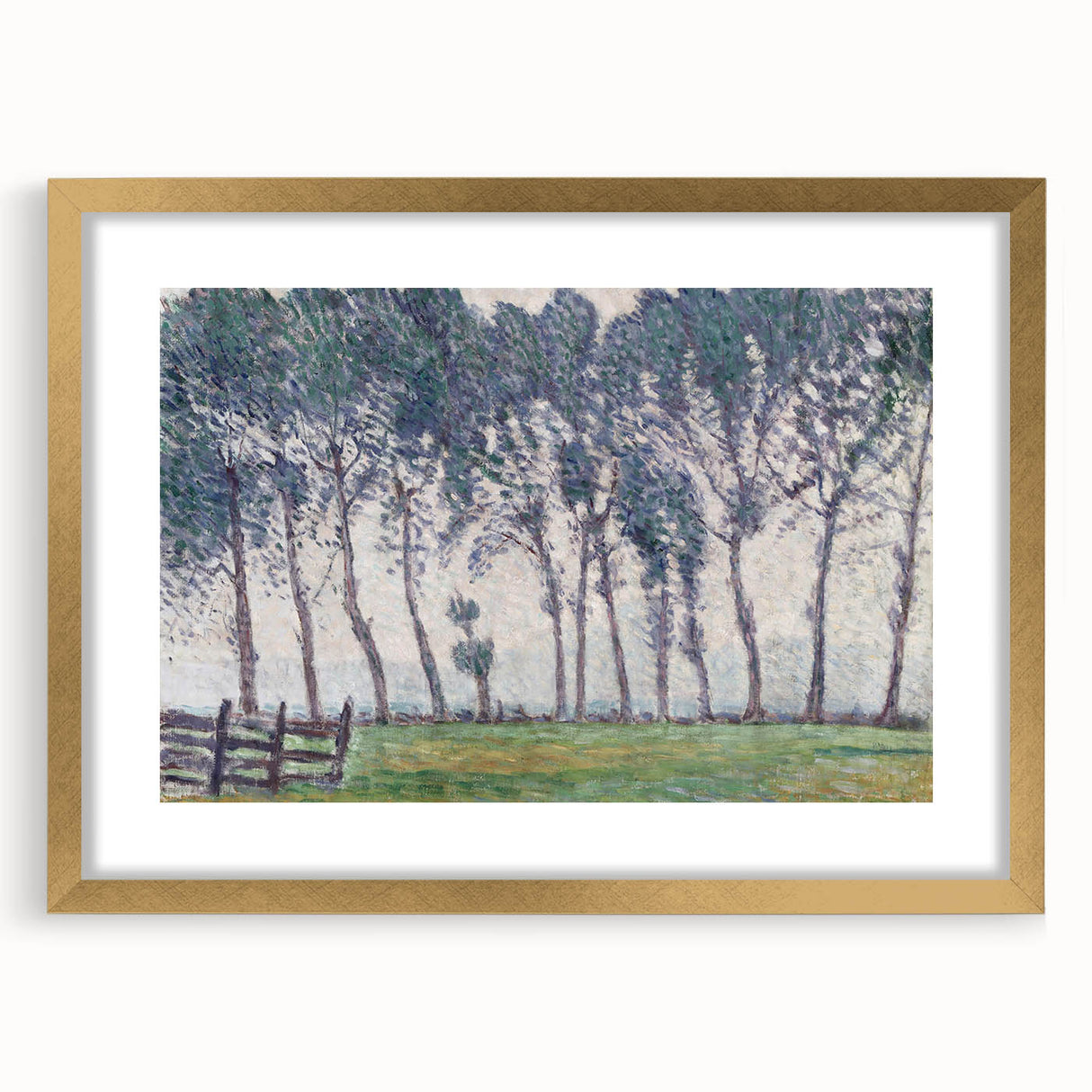 Rainy Weather Landscape Wall Art - Hampton Court, 1907