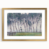 Rainy Weather Landscape Wall Art - Hampton Court, 1907