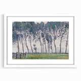 Rainy Weather Landscape Wall Art - Hampton Court, 1907