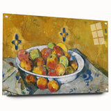 Impressionist Still Life - The Plate of Apples by Paul Cézanne Print