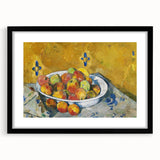 Impressionist Still Life - The Plate of Apples by Paul Cézanne Print