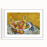 Impressionist Still Life - The Plate of Apples by Paul Cézanne Print