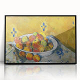 Impressionist Still Life - The Plate of Apples by Paul Cézanne Print