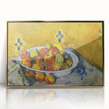Impressionist Still Life - The Plate of Apples by Paul Cézanne Print