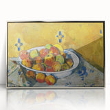 Impressionist Still Life - The Plate of Apples by Paul Cézanne Print