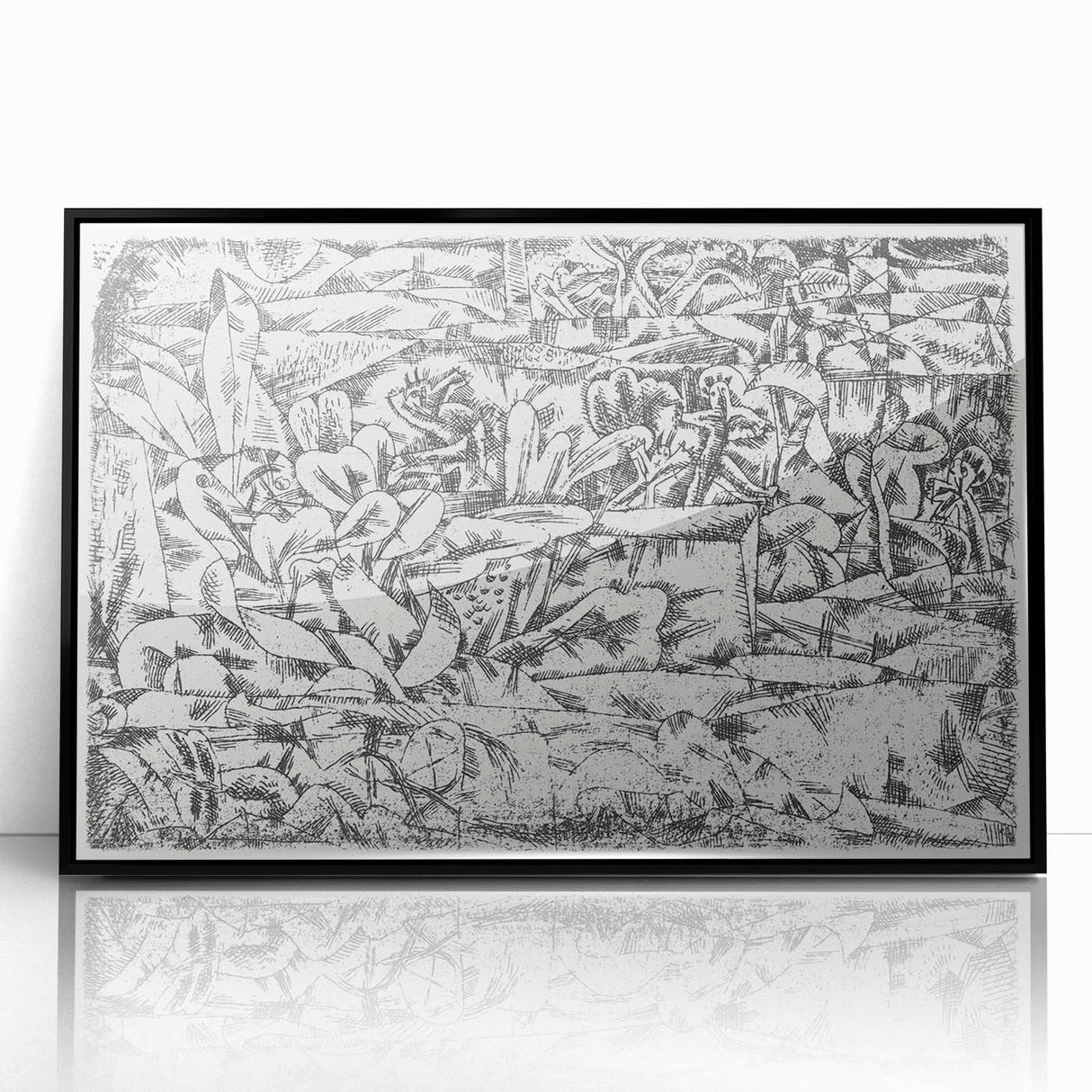 Modern Wall Art - Contemporary Abstract Garden Design