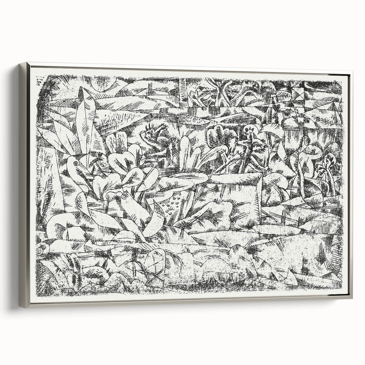 Modern Wall Art - Contemporary Abstract Garden Design