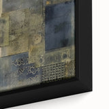 Textured Abstract Rustic Wall Art - Industrial Patterns for Farmhouse Decor