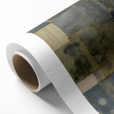 Textured Abstract Rustic Wall Art - Industrial Patterns for Farmhouse Decor