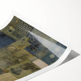 Textured Abstract Rustic Wall Art - Industrial Patterns for Farmhouse Decor