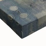 Textured Abstract Rustic Wall Art - Industrial Patterns for Farmhouse Decor