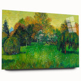 Impressionist Landscape Art - The Poet's Garden by Vincent van Gogh