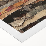 Layered Rustic Wall Art - Textured Earth Tones for Farmhouse Decor