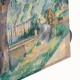 Impressionist Landscape Art - The Pool at Jas de Bouffan by Cézanne