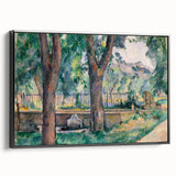 Impressionist Landscape Art - The Pool at Jas de Bouffan by Cézanne