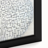 Modern Wall Art - Abstract Geometric Ocean Design