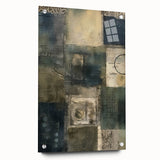 Abstract Rustic Wall Art - Earthy Texture and Patterns for Farmhouse Decor
