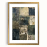 Abstract Rustic Wall Art - Earthy Texture and Patterns for Farmhouse Decor