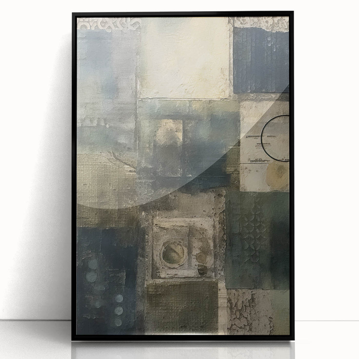 Abstract Rustic Wall Art - Earthy Texture and Patterns for Farmhouse Decor