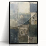 Abstract Rustic Wall Art - Earthy Texture and Patterns for Farmhouse Decor