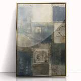 Abstract Rustic Wall Art - Earthy Texture and Patterns for Farmhouse Decor