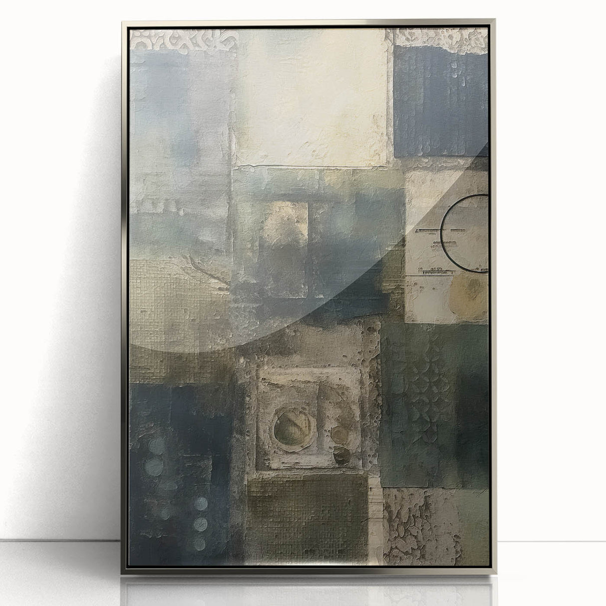 Abstract Rustic Wall Art - Earthy Texture and Patterns for Farmhouse Decor