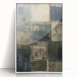 Abstract Rustic Wall Art - Earthy Texture and Patterns for Farmhouse Decor