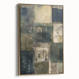 Abstract Rustic Wall Art - Earthy Texture and Patterns for Farmhouse Decor