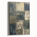 Abstract Rustic Wall Art - Earthy Texture and Patterns for Farmhouse Decor