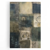 Abstract Rustic Wall Art - Earthy Texture and Patterns for Farmhouse Decor
