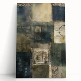 Abstract Rustic Wall Art - Earthy Texture and Patterns for Farmhouse Decor