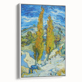 Impressionist Landscape - The Poplars at Saint-Rémy by Vincent van Gogh