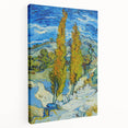 Impressionist Landscape - The Poplars at Saint-Rémy by Vincent van Gogh