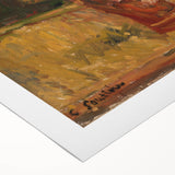 Modern Wall Art - Vibrant Floral Bouquet in Expressive Brushstrokes