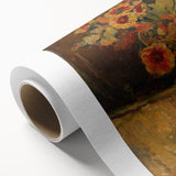 Modern Wall Art - Vibrant Floral Bouquet in Expressive Brushstrokes