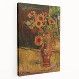 Modern Wall Art - Vibrant Floral Bouquet in Expressive Brushstrokes