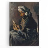 Impressionist Portrait - The Potato Peeler by Vincent van Gogh