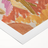 Modern Wall Art - Abstract Contemporary Faun and Nymph Painting Print