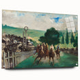 Impressionist Painting - The Races at Longchamp by Édouard Manet