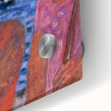 Modern Wall Art - Vibrant Abstract Nautical Scene with Human Figures