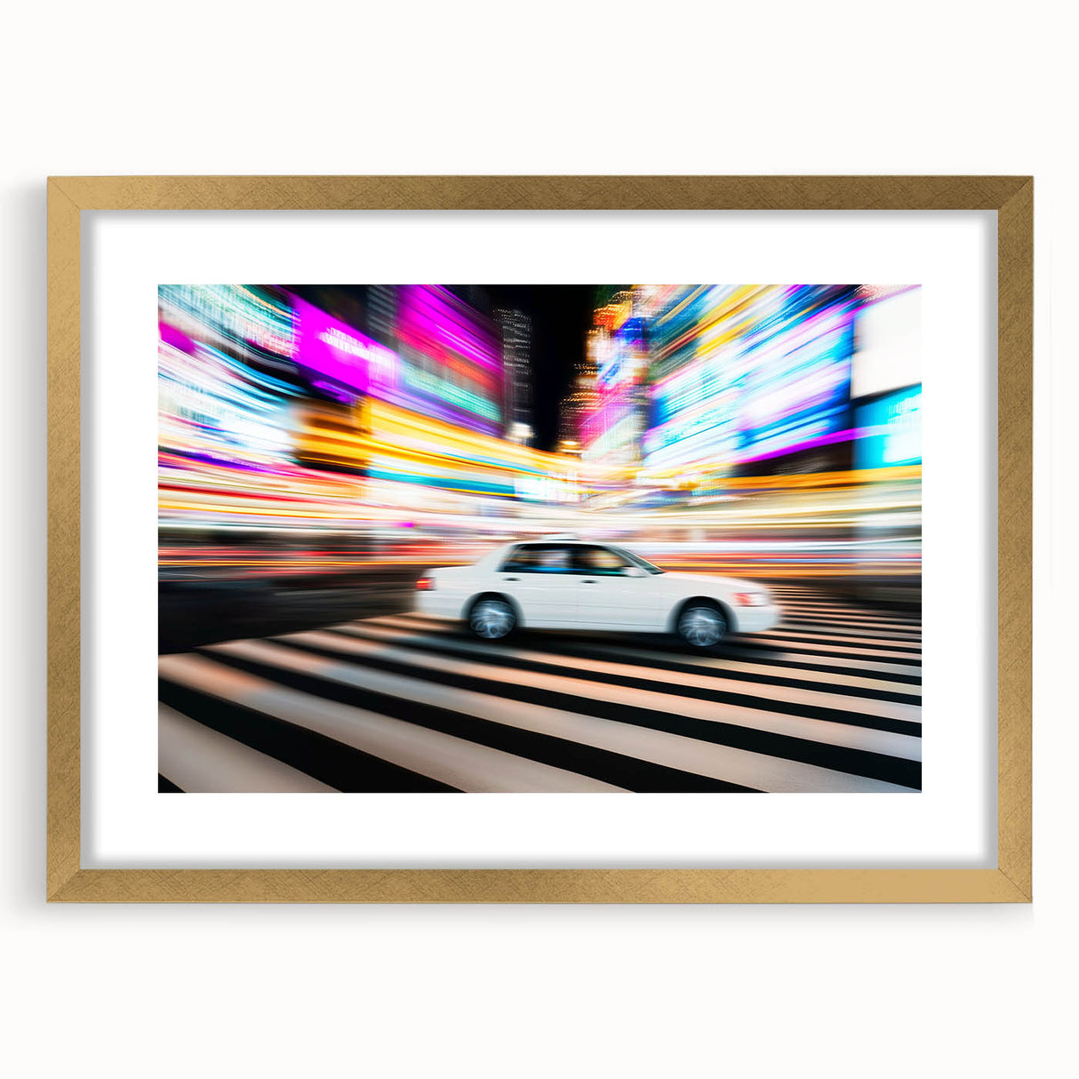 City Pulse Drive – Abstract Motion Photography in Urban Nightlife