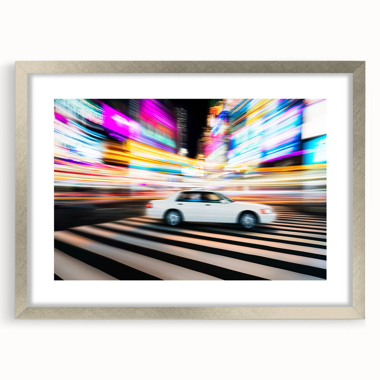 City Pulse Drive – Abstract Motion Photography in Urban Nightlife
