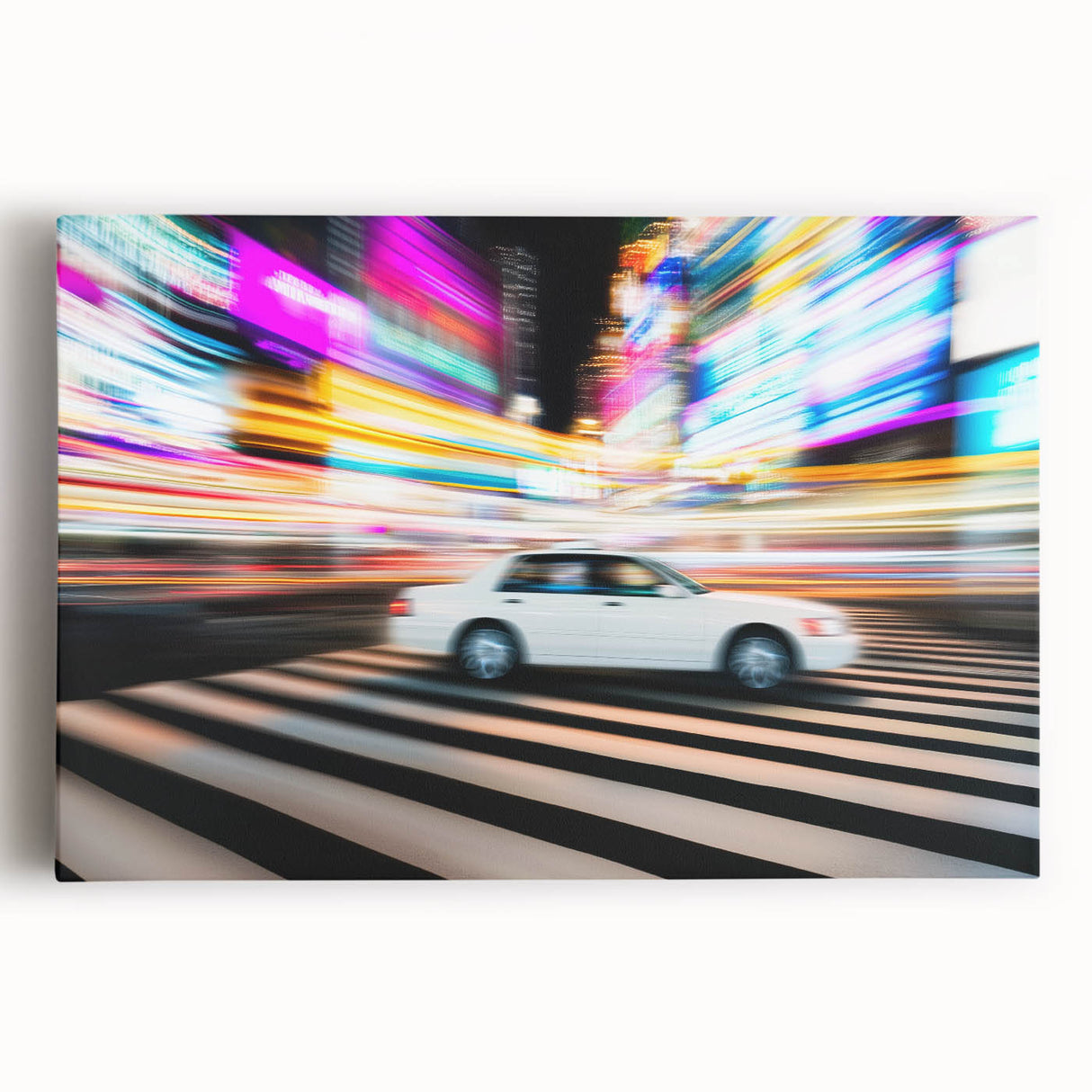 City Pulse Drive – Abstract Motion Photography in Urban Nightlife