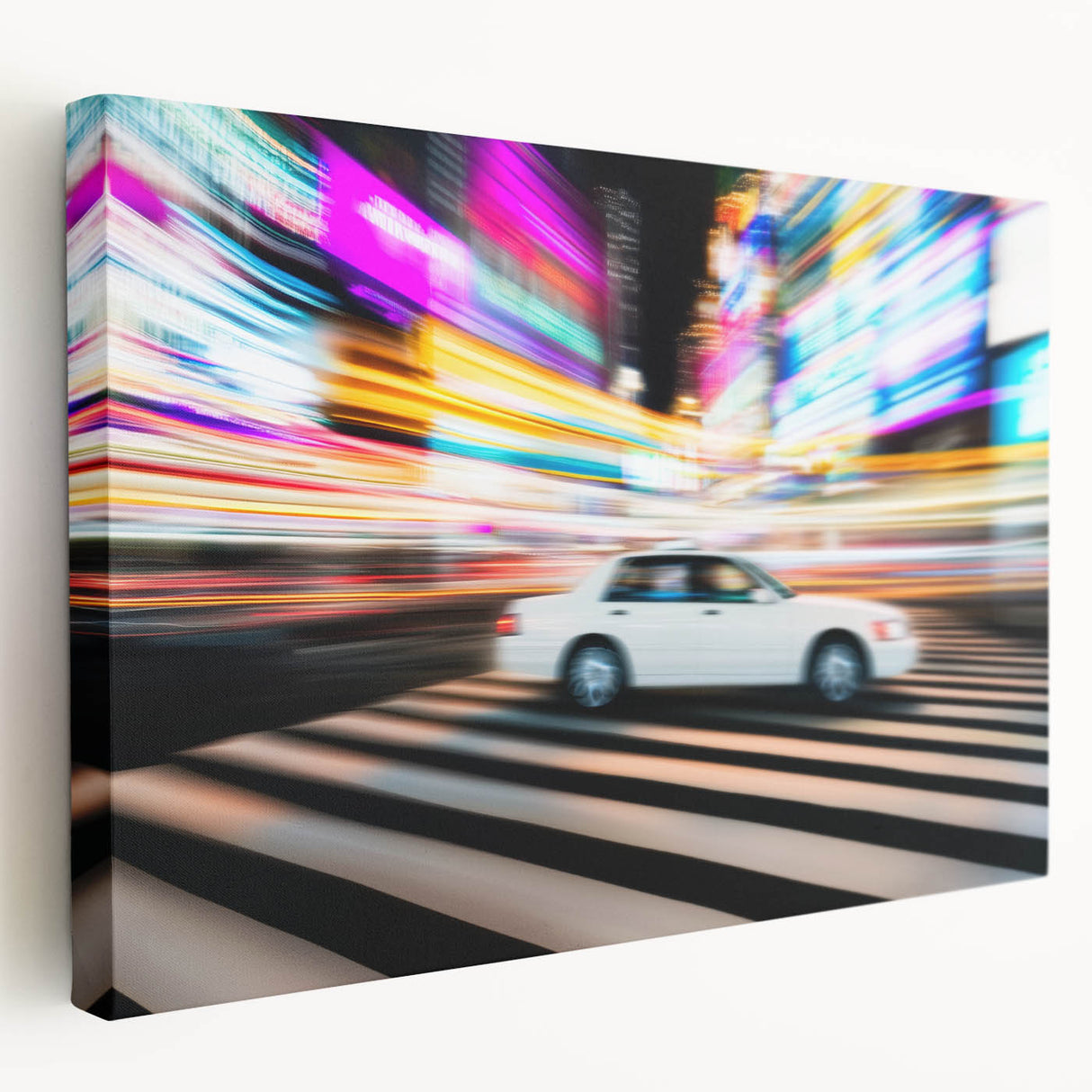 City Pulse Drive – Abstract Motion Photography in Urban Nightlife