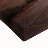 Close-up of a stretched canvas depicting a dramatic landscape of cliffs, showcasing vibrant colors and intricate details, perfect for home decor or art enthusiasts.