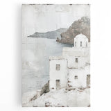 Abstract architecture wall art canvas featuring geometric shapes in vibrant colors, showcasing modern design elements. Ideal for contemporary home decor.