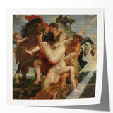 Historical Baroque Art Print - Dramatic Motion and Elegance