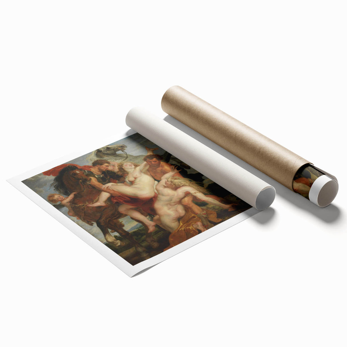 Historical Baroque Art Print - Dramatic Motion and Elegance